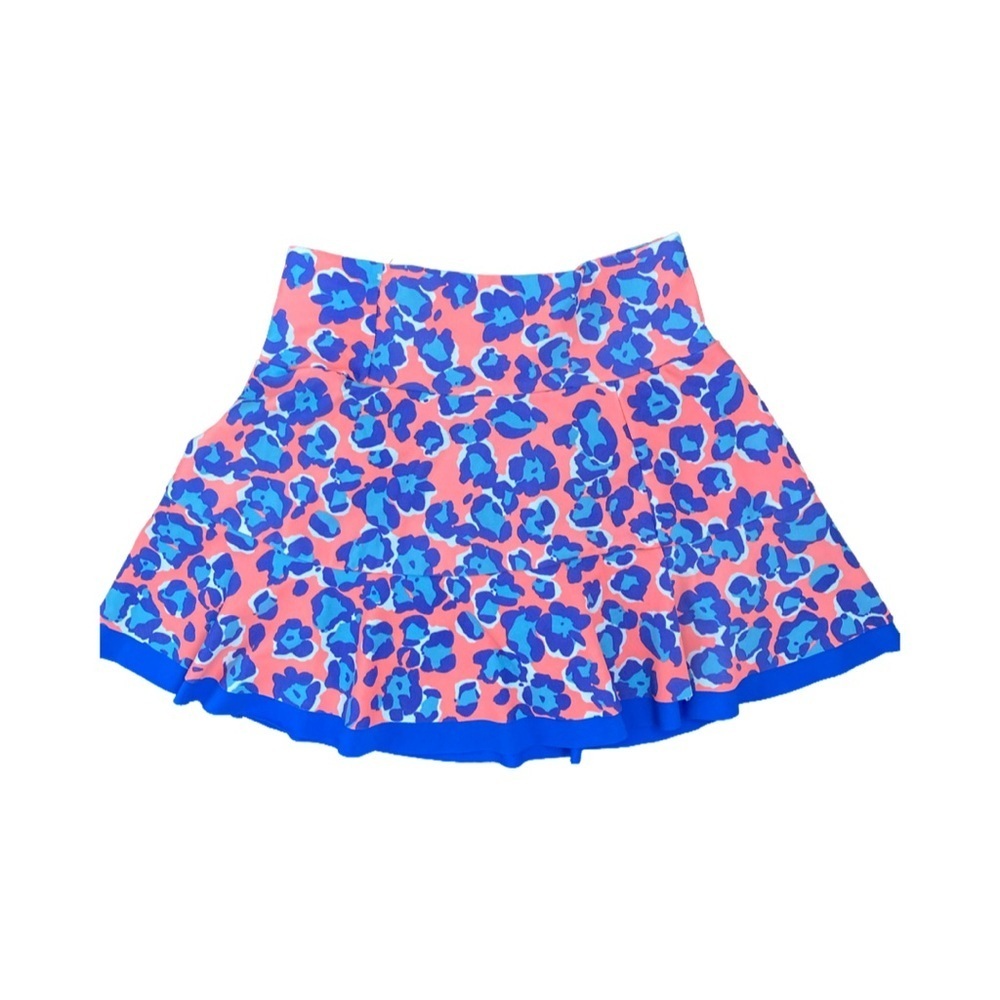 Designs Skort - XS red , blue, nylon spandex - Picture 4 of 5